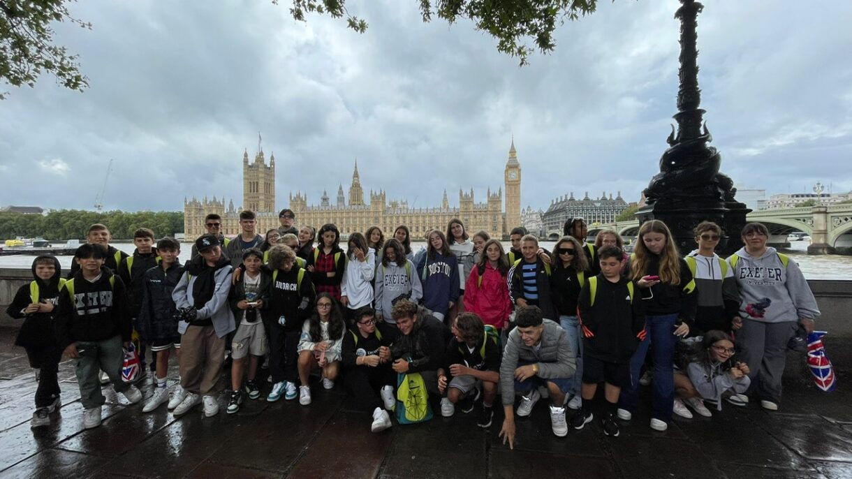 gruppo di ragazzi a londra